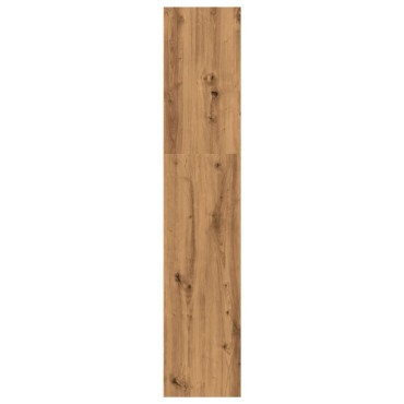 vidaXL Βιβλιοθήκη Αρτισιανή Δρυς 40x30x152cm από Επεξεργασμένο Ξύλο 1 τεμ.