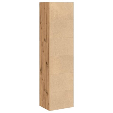 vidaXL Βιβλιοθήκη Αρτισιανή Δρυς 40x30x152cm από Επεξεργασμένο Ξύλο 1 τεμ.