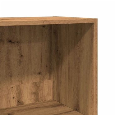 vidaXL Βιβλιοθήκη Αρτισιανή Δρυς 40x30x152cm από Επεξεργασμένο Ξύλο 1 τεμ.