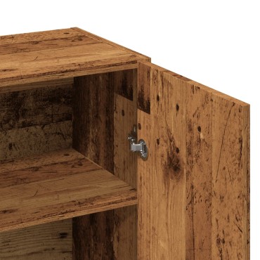 vidaXL Ντουλάπι Παλαιό Ξύλο 70x34x90cm από Επεξεργασμένο Ξύλο 1 τεμ.