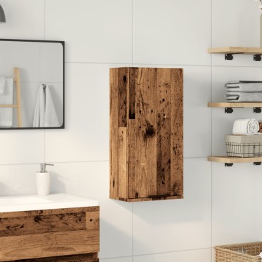 vidaXL Ντουλάπι Μπάνιου Επιτοίχιο Artisan Δρυς 32x20x67cm 1 τεμ.