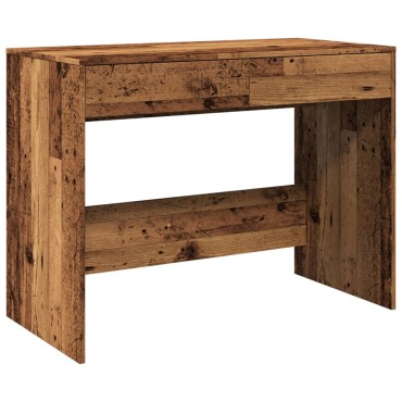 vidaXL Γραφείο Όψη Παλαιού Ξύλου 101x50x76,5cm από Επεξεργασμένο Ξύλο 1 τεμ.