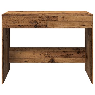 vidaXL Γραφείο Όψη Παλαιού Ξύλου 101x50x76,5cm από Επεξεργασμένο Ξύλο 1 τεμ.