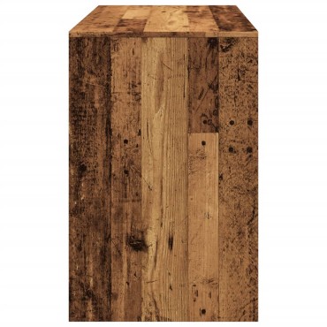 vidaXL Γραφείο Όψη Παλαιού Ξύλου 101x50x76,5cm από Επεξεργασμένο Ξύλο 1 τεμ.