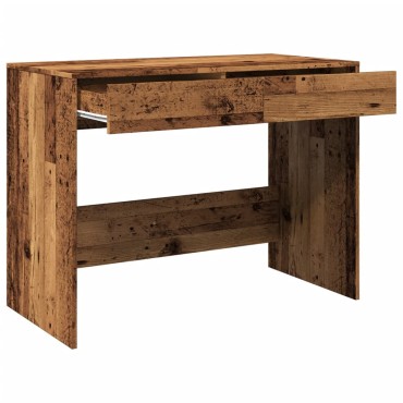 vidaXL Γραφείο Όψη Παλαιού Ξύλου 101x50x76,5cm από Επεξεργασμένο Ξύλο 1 τεμ.