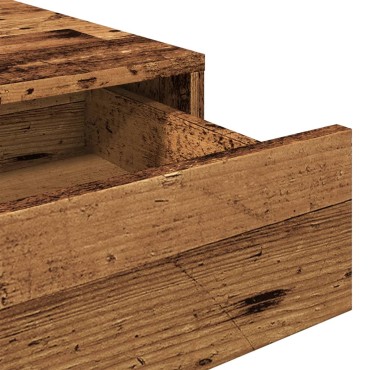 vidaXL Γραφείο Όψη Παλαιού Ξύλου 101x50x76,5cm από Επεξεργασμένο Ξύλο 1 τεμ.