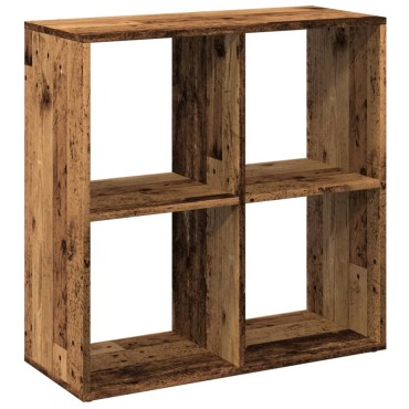 vidaXL Βιβλιοθήκη/Διαχωριστικό Χώρου 69,5x29x69,5cm Επεξ. Ξύλο 1 τεμ.