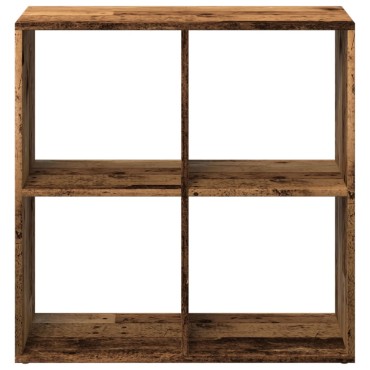 vidaXL Βιβλιοθήκη/Διαχωριστικό Χώρου 69,5x29x69,5cm Επεξ. Ξύλο 1 τεμ.