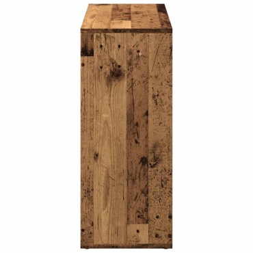 vidaXL Βιβλιοθήκη/Διαχωριστικό Χώρου 69,5x29x69,5cm Επεξ. Ξύλο 1 τεμ.