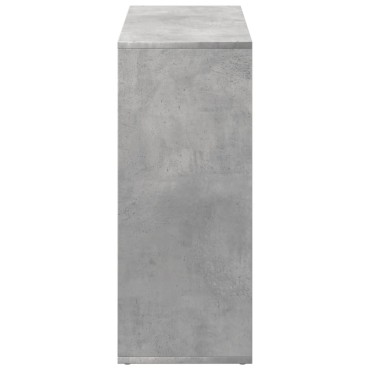 vidaXL Βιβλιοθήκη/Διαχωριστικό Χώρου Γκρι 69,5x29x69,5cm Επεξ. Ξύλο 1 τεμ.