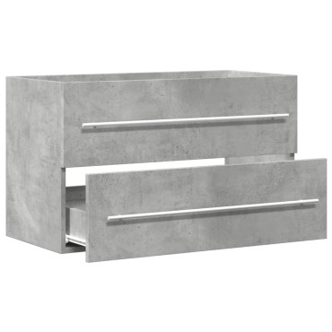 vidaXL Ντουλάπι Νιπτήρα Αρτισιανή Δρυς 80x38,5x48cm Επεξεργασμένο Ξύλο 1 τεμ.