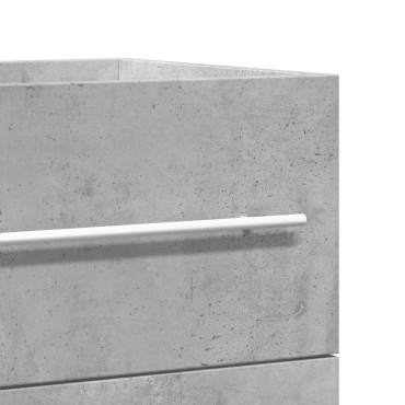 vidaXL Ντουλάπι Νιπτήρα Αρτισιανή Δρυς 80x38,5x48cm Επεξεργασμένο Ξύλο 1 τεμ.