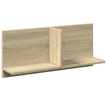 vidaXL Ντουλάπι Τοίχου Sonoma Δρυς 70x16,5x30cm Επεξεργασμένο Ξύλο 1 τεμ.