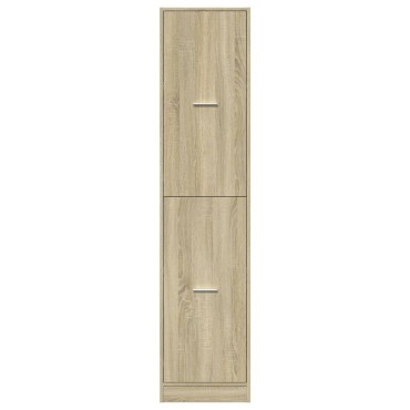 vidaXL Συρταριέρα Γενικής Χρήσης Sonoma Δρυς 30x41x174,5cm Επεξ. Ξύλο 1 τεμ.