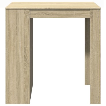 vidaXL Τραπέζι Μπαρ Sonoma Δρυς 102x70x103,5cm Επεξεργ. Ξύλο 1 τεμ.