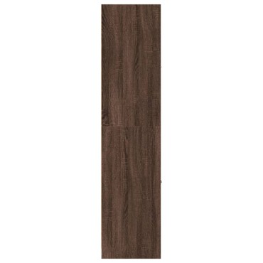 vidaXL Συρταριέρα Γενικής Χρήσης Καφέ Δρυς 40x41x174,5cm Επεξ. Ξύλο 1 τεμ.