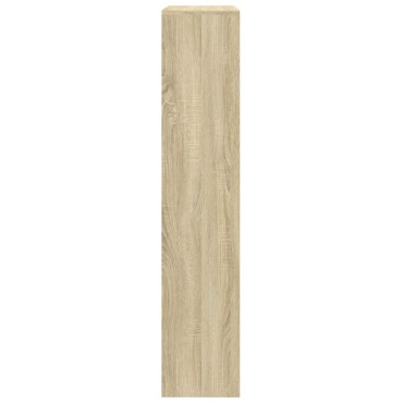 vidaXL Βιβλιοθήκη/Διαχωριστικό Χώρου 4 Επ. 143,5x29x143,5cm Επ. Ξύλο 1 τεμ.