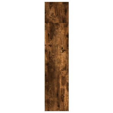 vidaXL Βιβλιοθήκη Καπνιστή Δρυς 80x24x109cm από Επεξεργασμένο Ξύλο 1 τεμ.