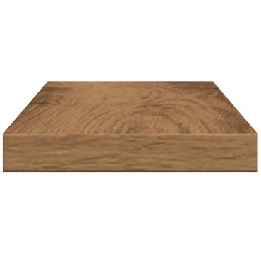 vidaXL Ράφια Τοίχου 4 τεμ. Artisan Δρυς 40x10x1,5cm από Επεξεργ. Ξύλο