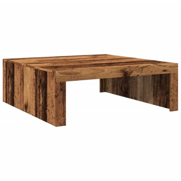 vidaXL Τραπεζάκι Σαλονιού Παλ. Ξύλο 100x100x35cm από Επεξ. Ξύλο 1 τεμ.
