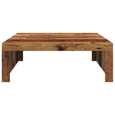 vidaXL Τραπεζάκι Σαλονιού Παλ. Ξύλο 100x100x35cm από Επεξ. Ξύλο 1 τεμ.