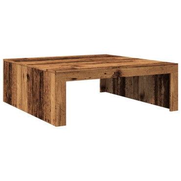 vidaXL Τραπεζάκι Σαλονιού Παλ. Ξύλο 100x100x35cm από Επεξ. Ξύλο 1 τεμ.