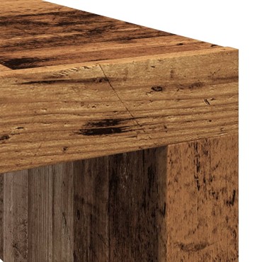 vidaXL Τραπεζάκι Σαλονιού Παλ. Ξύλο 100x100x35cm από Επεξ. Ξύλο 1 τεμ.