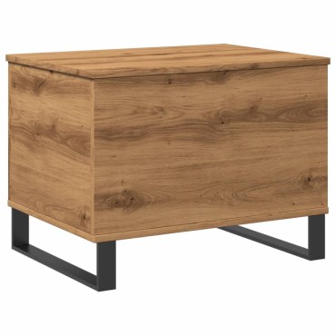 vidaXL Τραπεζάκι Σαλονιού Αρτισιανή Δρυς 60x44,5x45cm Επεξ. Ξύλο 1 τεμ.