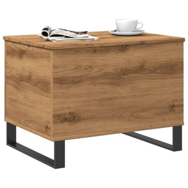 vidaXL Τραπεζάκι Σαλονιού Αρτισιανή Δρυς 60x44,5x45cm Επεξ. Ξύλο 1 τεμ.