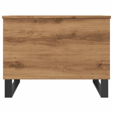 vidaXL Τραπεζάκι Σαλονιού Αρτισιανή Δρυς 60x44,5x45cm Επεξ. Ξύλο 1 τεμ.