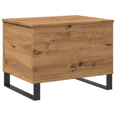 vidaXL Τραπεζάκι Σαλονιού Αρτισιανή Δρυς 60x44,5x45cm Επεξ. Ξύλο 1 τεμ.