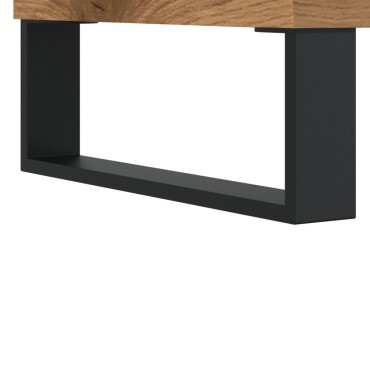 vidaXL Τραπεζάκι Σαλονιού Αρτισιανή Δρυς 60x44,5x45cm Επεξ. Ξύλο 1 τεμ.