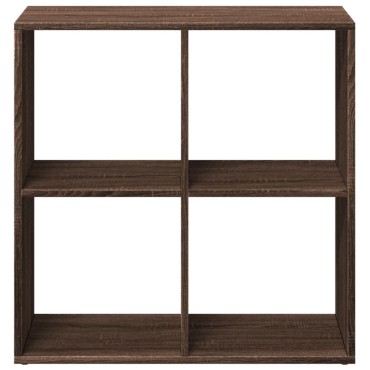 vidaXL Βιβλιοθήκη/Διαχωριστικό Χώρου Δρυς 69,5x29x69,5cm Επεξ. Ξύλο 1 τεμ.