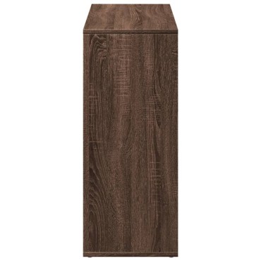 vidaXL Βιβλιοθήκη/Διαχωριστικό Χώρου Δρυς 69,5x29x69,5cm Επεξ. Ξύλο 1 τεμ.