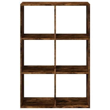 vidaXL Βιβλιοθήκη/Διαχωριστικό Χώρου Δρυς 69,5x29x103,5cm Επεξ. Ξύλο 1 τεμ.