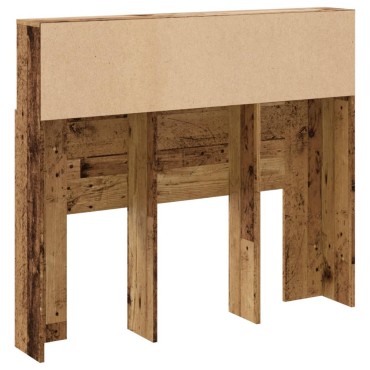 vidaXL Κεφαλάρι Με Αποθηκευτικό Χώρο 120x19x103,5cm Επεξ. Ξύλο 1 τεμ.