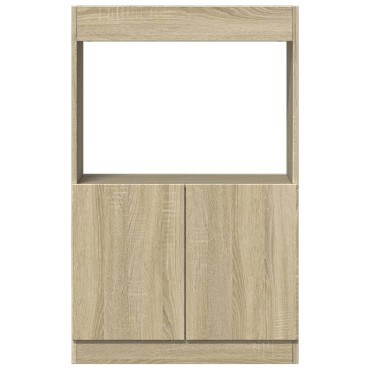 vidaXL Ντουλάπι Sonoma Δρυς 63x33x100cm από Επεξεργασμένο Ξύλο 1 τεμ.
