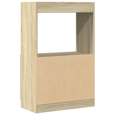 vidaXL Ντουλάπι Sonoma Δρυς 63x33x100cm από Επεξεργασμένο Ξύλο 1 τεμ.