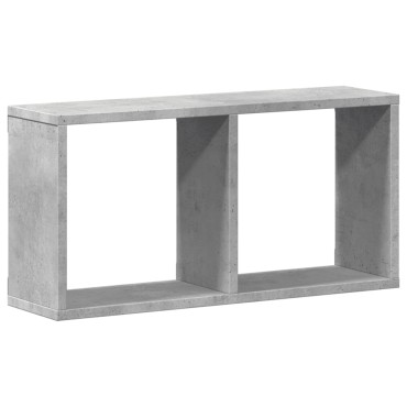 vidaXL Ντουλάπι Τοίχου Γκρι Σκυρ. 60x16x30cm από Επεξεργασμένο Ξύλο 1 τεμ.