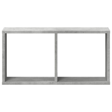 vidaXL Ντουλάπι Τοίχου Γκρι Σκυρ. 60x16x30cm από Επεξεργασμένο Ξύλο 1 τεμ.