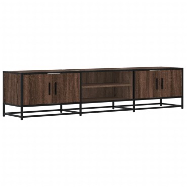 vidaXL Έπιπλο Τηλεόρασης Καφέ Δρυς 180x35x41cm Επεξεργασμένο Ξύλο