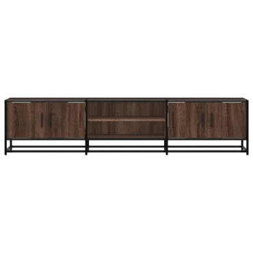 vidaXL Έπιπλο Τηλεόρασης Καφέ Δρυς 180x35x41cm Επεξεργασμένο Ξύλο