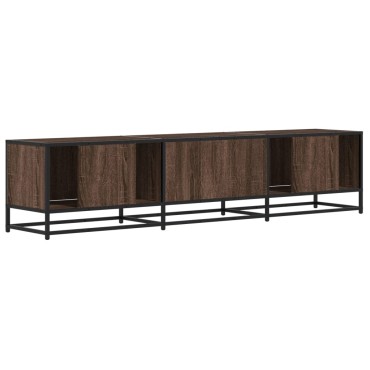 vidaXL Έπιπλο Τηλεόρασης Καφέ Δρυς 180x35x41cm Επεξεργασμένο Ξύλο