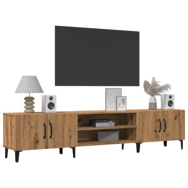 vidaXL Έπιπλο Τηλεόρασης Αρτισιανή Δρυς 180x31,5x40cm Επεξ. Ξύλο