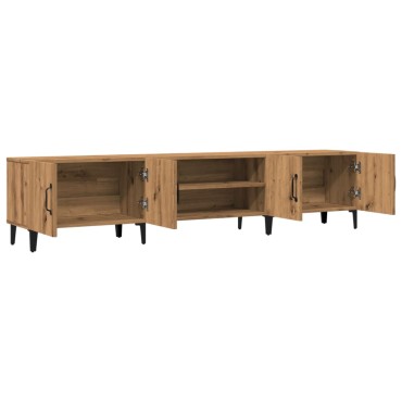 vidaXL Έπιπλο Τηλεόρασης Αρτισιανή Δρυς 180x31,5x40cm Επεξ. Ξύλο