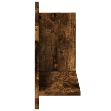 vidaXL Ντουλάπι Τοίχου Καπνιστή Δρυς 70x16,5x30cm Επεξεργασμένο Ξύλο 1 τεμ.