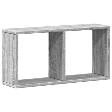 vidaXL Ντουλάπι Τοίχου Γκρι Sonoma 60x16x30cm Επεξεργασμένο Ξύλο 1 τεμ.