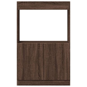 vidaXL Ντουλάπι Καφέ Δρυς 63x33x100cm από Επεξεργασμένο Ξύλο 1 τεμ.