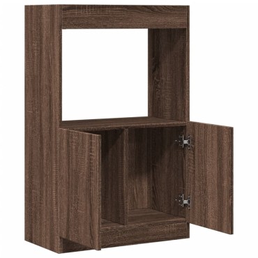 vidaXL Ντουλάπι Καφέ Δρυς 63x33x100cm από Επεξεργασμένο Ξύλο 1 τεμ.