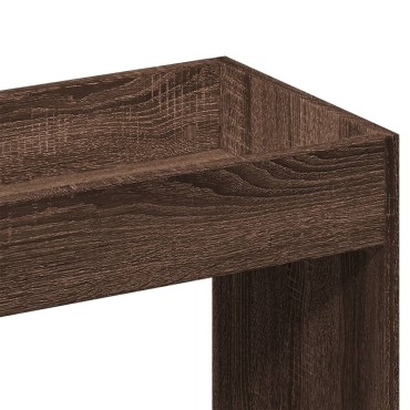 vidaXL Ντουλάπι Καφέ Δρυς 63x33x100cm από Επεξεργασμένο Ξύλο 1 τεμ.